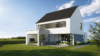 Maison sur mesure toiture double versants - Entreprise de construction Liège