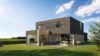Construction sur mesure en briques brunes